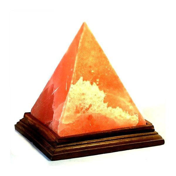 Солевая лампа «Пирамида» 2- 3 кг - фото 5001